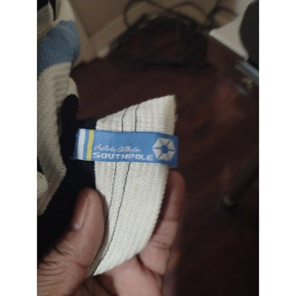 NWT New South Pole MultiColor Short Sleeve Polo Shirt 3XL Cotton Striped - Picture 6 of 11